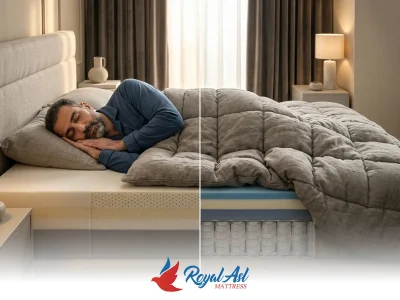 خانه 7 تفاوت تشک طبی و طبی فنری